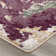 Tapis de couloir aquarelle mauve Res Resence
