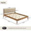 Lit plateforme tapissier Alvonia-364905987
