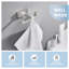 Crochet double pour salle de bain mural-89389637