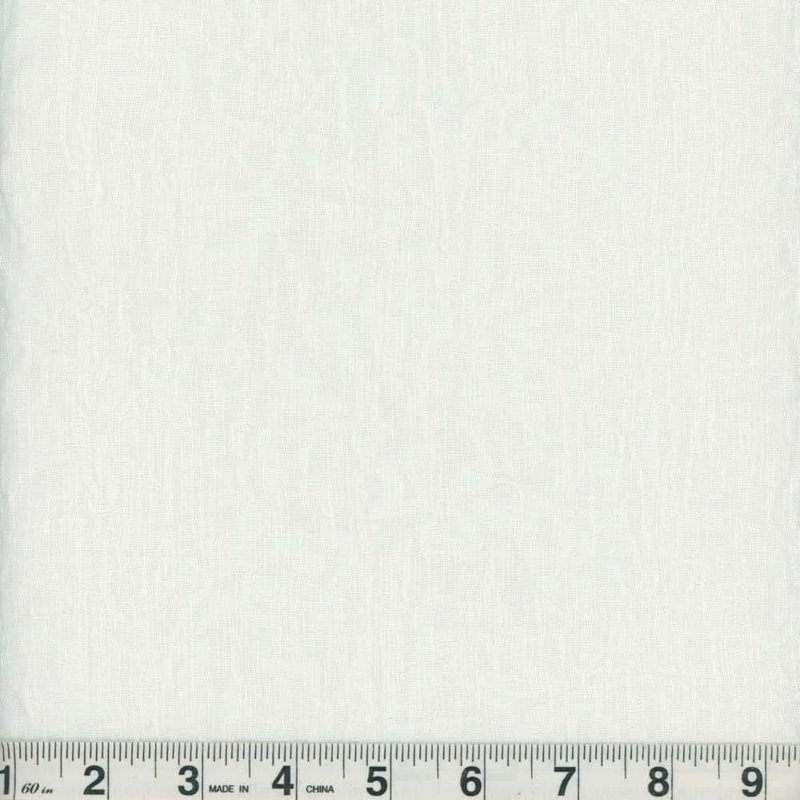 Tissu en similicuir 100% polyester délavé, Vanille