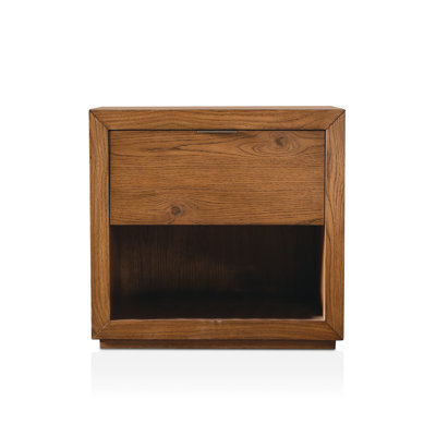Sarabia Solid + Manufactured Wood 2-Drawer Nightstand