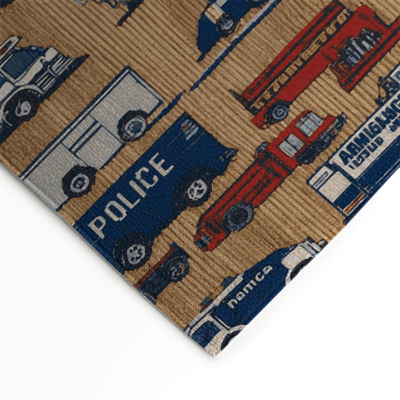Tapis intérieur et extérieur brun Transport, Rectangle 9 pi x 12 pi