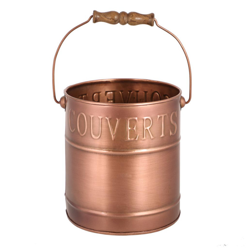 Brambly Cottage Decorative Bin, Copper