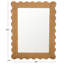 Cleckley Rattan 40 Inch Mirror
