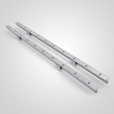 Linear Rail SBR12-1000mm 38mm Linear Slide W/ 4 SBR12UU Bearing Blocks