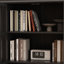 Buffet élégant vitré 8 portes 94,4 "avec tablettes fixes Amaziah-401198781
