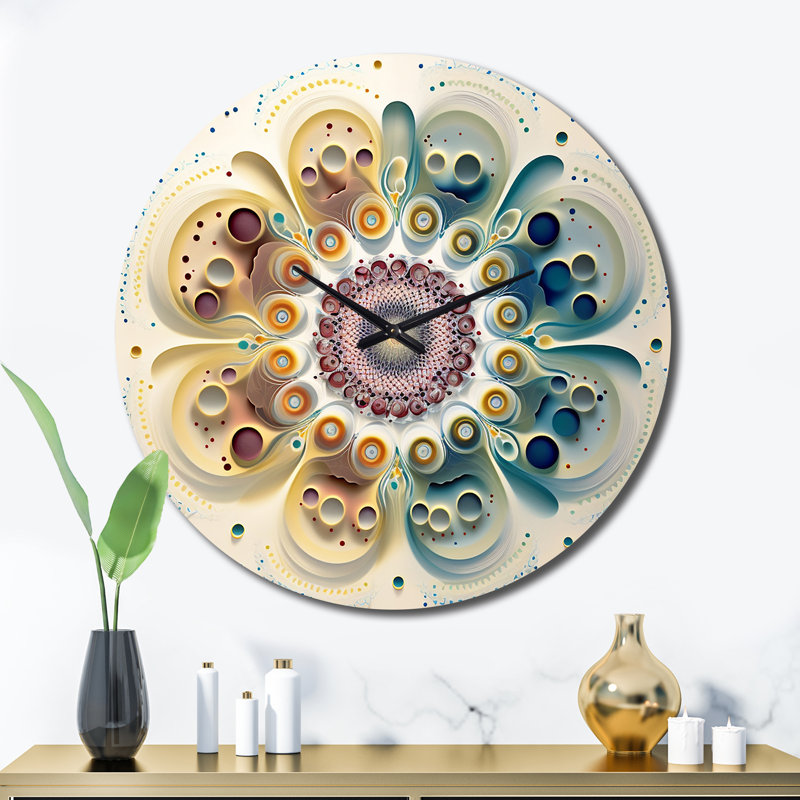 Horloge murale Cymatics Soft Soft, Très grand