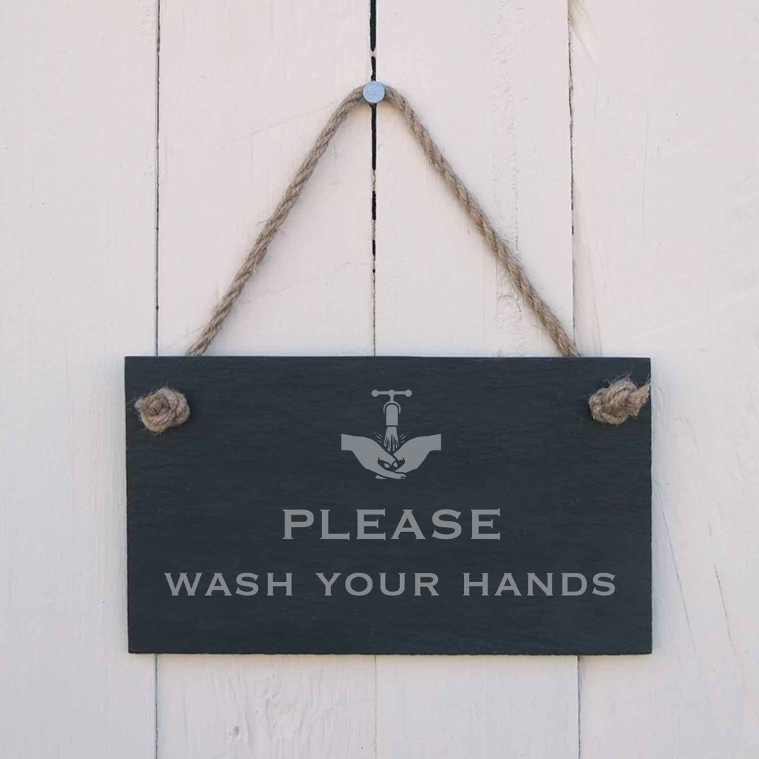Please Wash Your Hands Sign