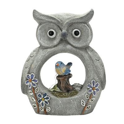 Country Living Owl Solar Light