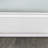 Universal-Use MDF 0.7" Thick x 0.63" Wide x 94" Length Quarter Round in White