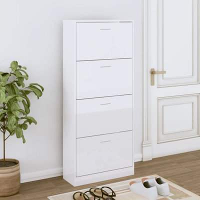 12 - Pair Flip Down Shoe Storage