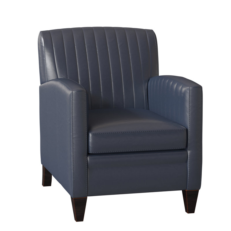 Barnabus Chair, Plantation, Outsider Raven Genuine Leather