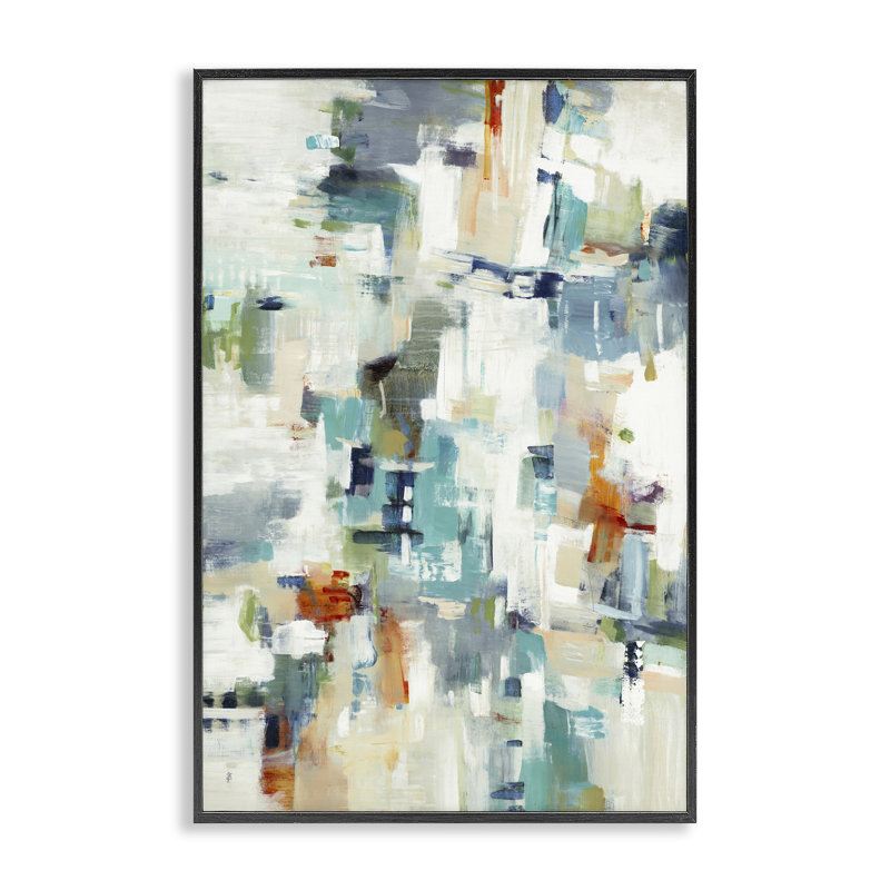 Giclée encadrée dynamique dynamique, design par Lisa Ridgers, H 18 po x l 12 po, Giclée encadrée noir minuit