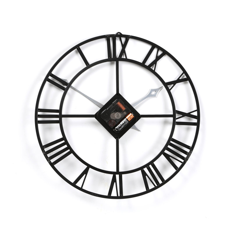 Lacy II Metal Skeleton Wall Clock