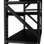 Étagère de garage robuste en métal réglable avec 4 tablettes