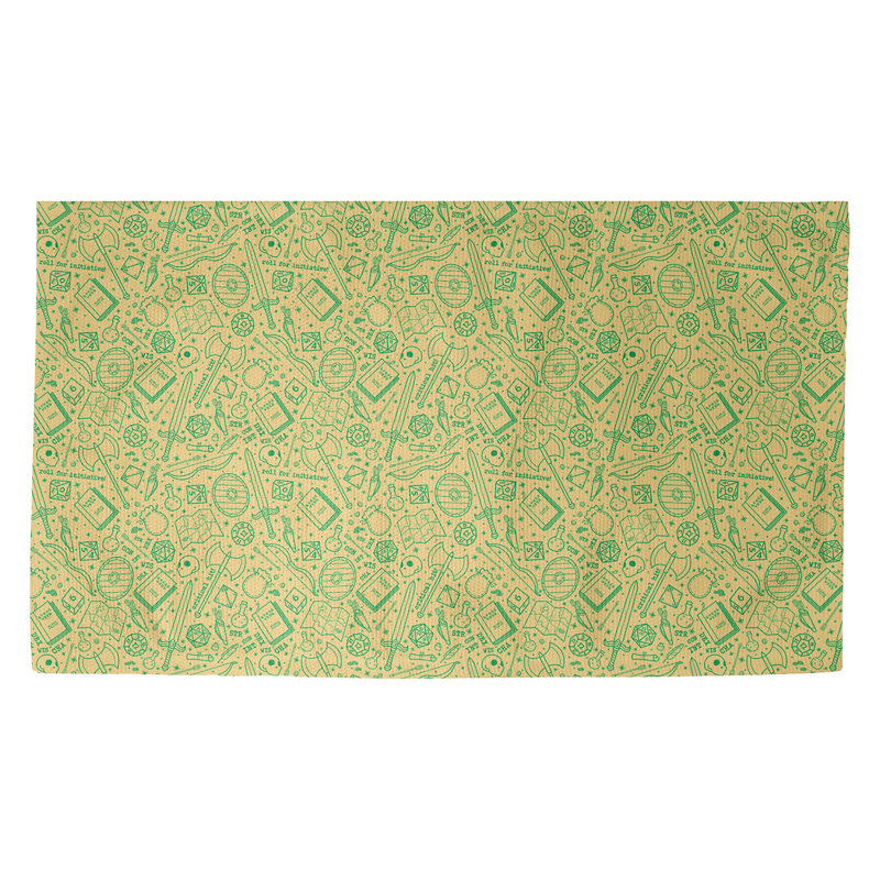Tapis de porte d’intérieur rpg Avicia, Rectangle 2 pi 1 1/2 po x 3 pi 6 po, Vert clair