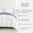 Urban Vibe Pattern Reversible Duvet Cover Set-2131426881