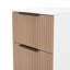 37cm W Manufactured Wood Bedside Table