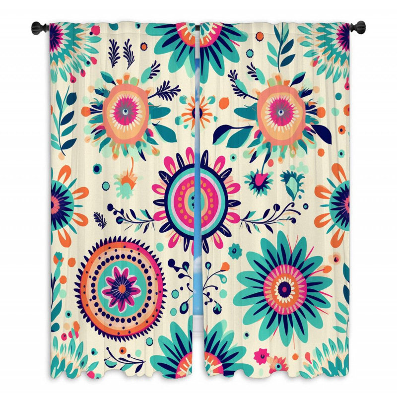 Paire de rideaux obscurcissant en polyester Jodoin, L 20 po x L 84 po