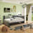Upholstered Daybed With Trundle Sofa Bed Frame-781145393-781145389