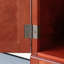 Armoire de rangement de 72,4 po de hauteur avec 8 portes et 4 tablettes, bibliothèque, salon, cuisine, salle à manger, armoire de rangement autoportante,-1650571266
