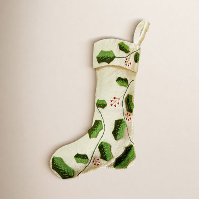 Embroidered Stocking