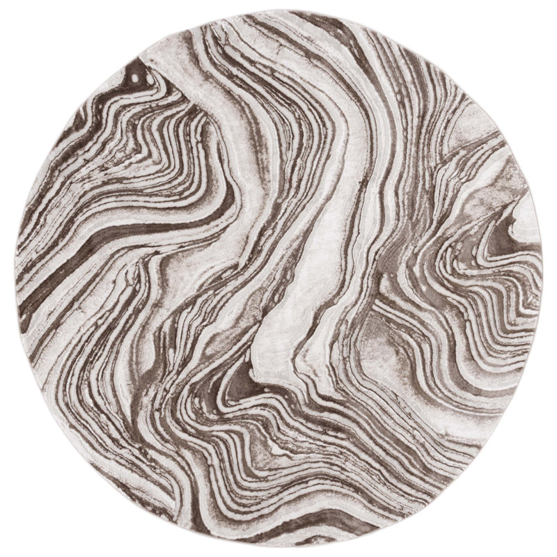 Meadow 500 Performance Rug, Round 6'7"