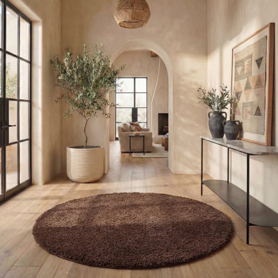 Angeliya Brown Area Rug