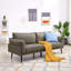 3 Seater Linen Sofa-532574770