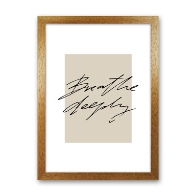 Breathe Deeply by Planeta444 - Print