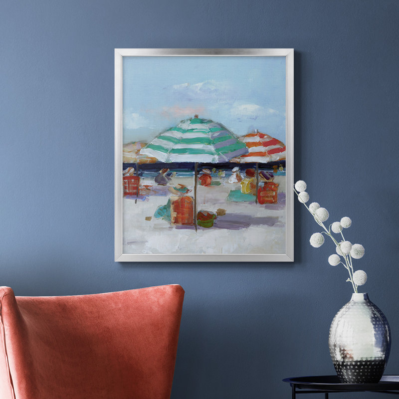 «A Day Dream I», toile encadrée de qualité supérieure - prête à être accrochée, Argent, H 24 po x l 20 po