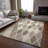 Premium Machine Washable Prisco Taupe Rug-823136062