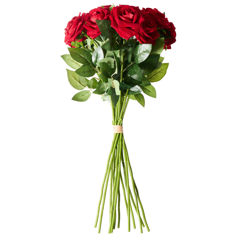 Fabric Rose Arrangement