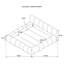 Lit plateforme très grand Cosey-1047576112