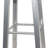 Tabourets de bar en MDF argent et brun