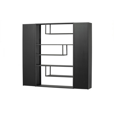 Alvada 188 cm H x 44 cm W Geometric Bookcase