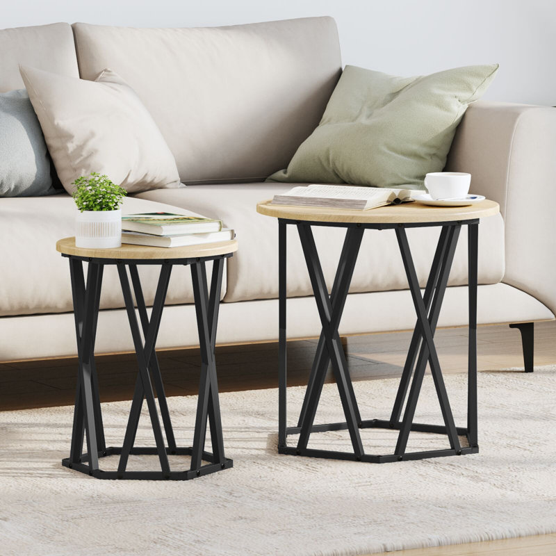 Coffee Table, 50cm H x 50cm W x 50cm D, Sonoma Oak