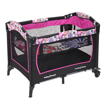 Floral Garden Bassinet with Mattress