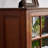 Modern cherry Solid Wood Display Stand