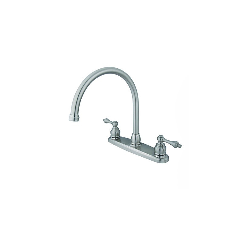 Victorian Hot & Cold Water Dispenser, Satin Nickel