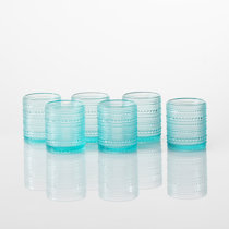 Duralex Picardie 4 - Piece 8.375oz. Tempered Glass Drinking Glass Glassware Set (Set of 4) Color: Plum