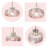 Tiffany Style Floral Hanging Lighting ,singe Head Stained Glass Pendant Light Fixture For Dining Room