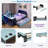 Wood Daybed With Trundle, Desk And Usb Port-2009189976