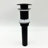 Waterfall Spout Single Handle Bathroom Sink Faucet, Matte Black, Stainless Steel With Pop-Up Drain  No Overflow  For Convenient And Precise Water Supply Adjustment, Control, Management Black Tap-124304131