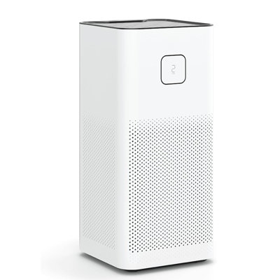 Purificateur d'air MA-50 V3.0 avec filtre HEPA H13 véritable | 2 640 pi de couverture en 1 heure pour la fumée, les feux de forêt, les odeurs, le pollen et les animaux de compagnie | Élimination silencieuse de 99,9% à 0,1 microns | Blanc, paquet de 1