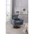 360-Degree Swivel Accent Chair with a Pillow-2068247689