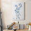 Antique botanique en bleu II - impression-2078326455