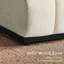  Canapé modulaire courbé 5 pièces, canapé modulaire en chenille avec base en bois massif, conception symétrique 5 pièces-1499833500