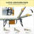 Adjustable Patio Chaise Lounges With Steel Frame, Colorful Oxford Fabric For Outdoor Comfort