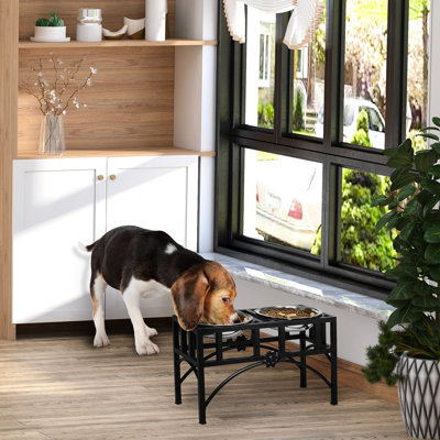 Bol pour chien de taille moyenne pour chien - en acier inoxydable